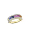 Diamond Select Cuts 14k 3.01 Ct. Tw. Gemstone Ring