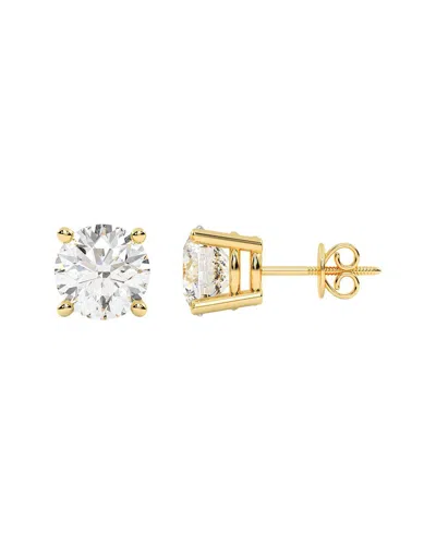 Diamond Select Cuts 14k 4.00 Ct. Tw. Diamond Earrings In Gold
