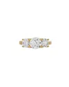 Diamond Select Cuts 14k 4.00 Ct. Tw. Diamond Ring In Gold