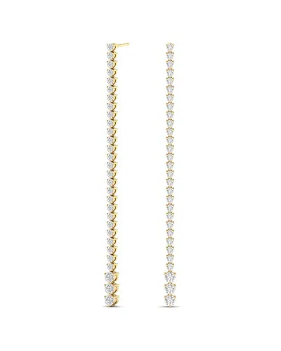 Diamond Select Cuts 14k 4.5 Ct. Tw. Diamond Earrings In Gold