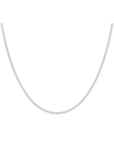 Diamond Select Cuts 14k 5.00 Ct. Tw. Diamond Pendant Necklace In Purple