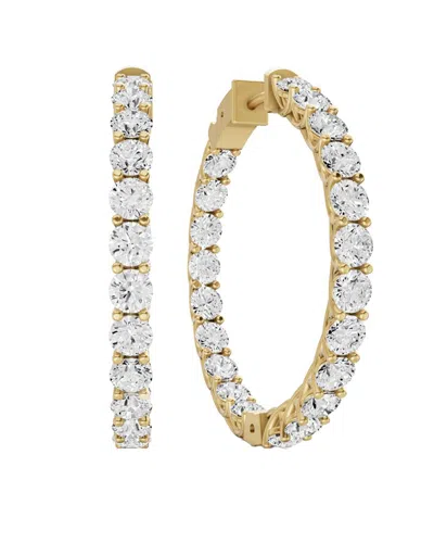 Diamond Select Cuts 14k 8.00 Ct. Tw. Diamond Earrings In Gold