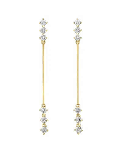 Diamond Select Cuts 14k 0.84 Ct. Tw. Diamond Dangle Earrings