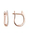 Diamond Select Cuts 14k Rose Gold Diamond Earrings