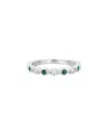 Diamond Select Cuts 14k Diamond .11 Ct. & .24 Ct. Alexandrite Ring