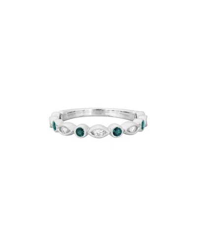 Diamond Select Cuts 14k Diamond .11 Ct. & .24 Ct. Alexandrite Ring