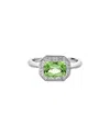 Diamond Select Cuts 14k Diamond .14 Ct. & 1.58 Ct Peridot Ring