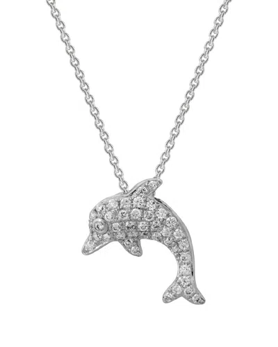 Diamond Select Cuts 14k 0.21 Ct. Tw. Diamond Pendant Necklace