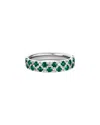 Diamond Select Cuts 14k Diamond .23 Ct. & .68 Ct. Emerald Ring