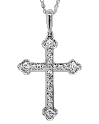 Diamond Select Cuts 14k Cross Necklace