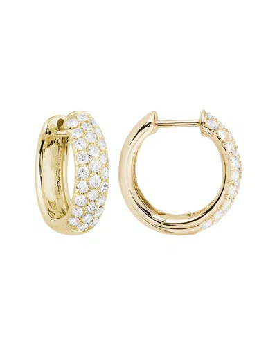 Diamond Select Cuts 14k Diamond Earrings 1.04 Ct. In Transparent