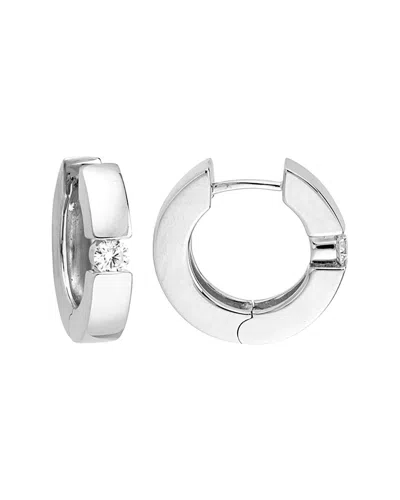 Diamond Select Cuts 14k Diamond Earrings .16 Ct. In Transparent