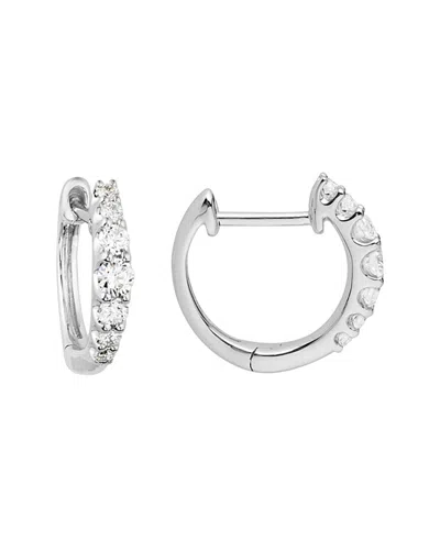 Diamond Select Cuts 14k Diamond Earrings .38 Ct. In Transparent