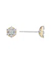 Diamond Select Cuts 14k Two-tone 0.54 Ct. Tw. Diamond Earrings
