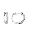 Diamond Select Cuts 14k 0.17 Ct. Tw. Diamond Hoops