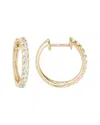 Diamond Select Cuts 14k 0.49 Ct. Tw. Diamond Hoops
