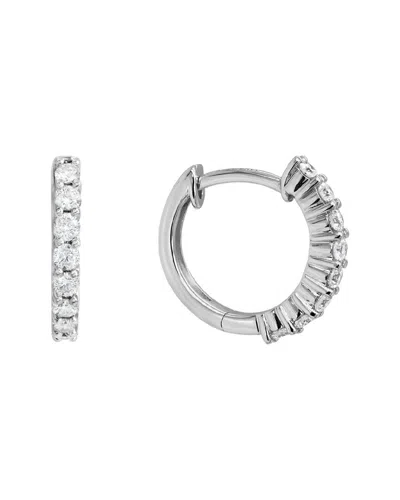 Diamond Select Cuts 14k Diamond Huggie Earrings 0.35 Ct. In Metallic