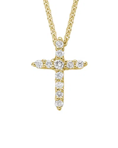 Diamond Select Cuts 14k Diamond Necklace 0.09 Ct. In Gold