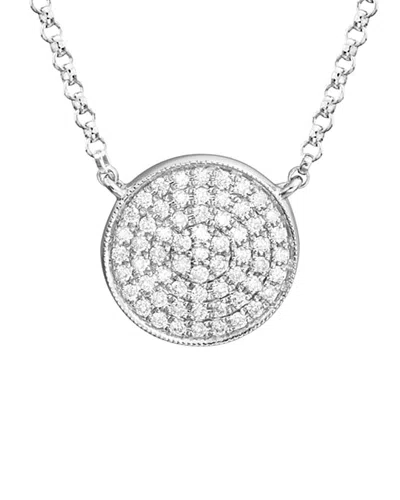 Diamond Select Cuts 14k Diamond Necklace 0.18 Ct. In Metallic