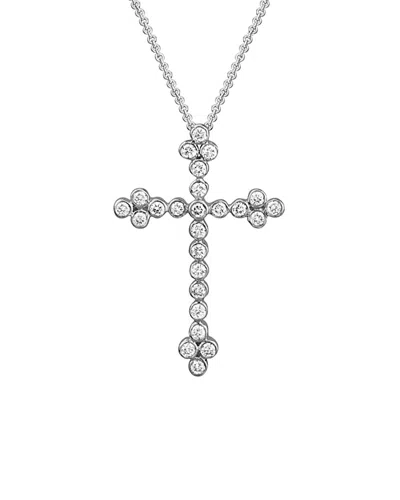 Diamond Select Cuts 14k Diamond Necklace 0.29 Ct. Tw. In Transparent