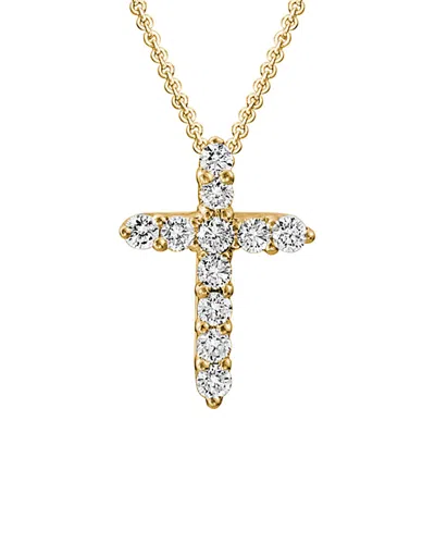 Diamond Select Cuts 14k Diamond Necklace .26 Ct. In Gold