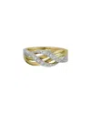 Diamond Select Cuts 14k Two-tone Diamond Ring