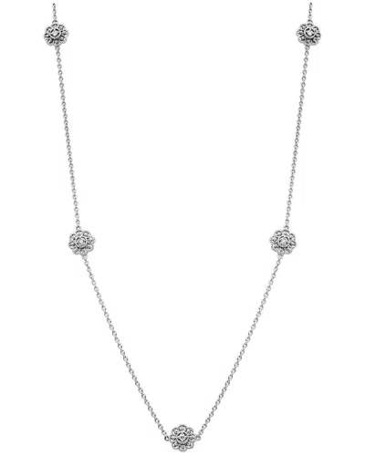 Diamond Select Cuts 14k 0.14 Ct. Tw. Diamond Station Necklace