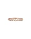 Diamond Select Cuts 14k Rose Gold Diamond Half-eternity Ring