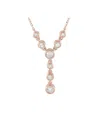 Diamond Select Cuts 14k Rose Gold 0.25 Ct. Tw. Diamond Necklace