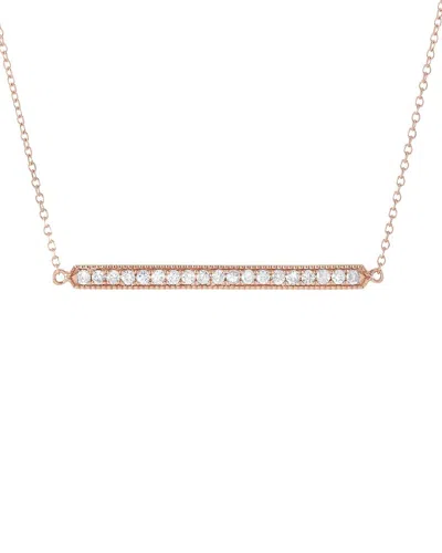 DIAMOND SELECT CUTS 14K ROSE GOLD 0.25 CT. TW. DIAMOND NECKLACE