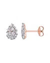 Diamond Select Cuts 14k Rose Gold 0.26 Ct. Tw. Diamond Studs