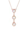 Diamond Select Cuts 14k Rose Gold 0.35 Ct. Tw. Diamond Necklace
