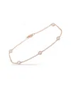 Diamond Select Cuts 14k Rose Gold 0.50 Ct. Tw. Diamond Bracelet