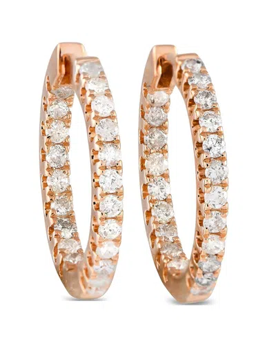 Diamond Select Cuts 14k Rose Gold 1.00 Ct. Tw. Diamond Earrings