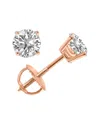 Diamond Select Cuts 14k Rose Gold Sselects 1.00 Ct. Tw. Diamond Studs