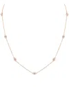 Diamond Select Cuts 14k Rose Gold 1.50 Ct. Tw. Diamond Necklace