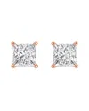 Diamond Select Cuts 14k Rose Gold Sselects 1.50 Ct. Tw. Diamond Studs