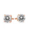 Diamond Select Cuts 14k Rose Gold 1.50 Ct. Tw. Diamond Studs
