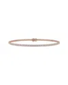 Diamond Select Cuts 14k Rose Gold Sselects 2.00 Ct. Tw. Diamond Tennis Bracelet