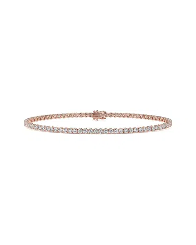 Diamond Select Cuts 14k Rose Gold Sselects 2.00 Ct. Tw. Diamond Tennis Bracelet
