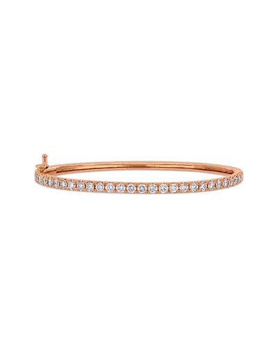 Diamond Select Cuts 14k Rose Gold 2.32 Ct. Tw. Diamond Bracelet