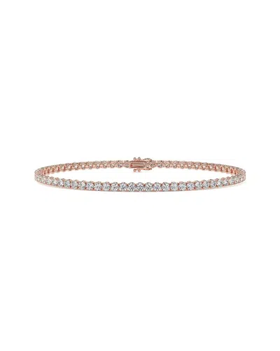 Diamond Select Cuts 14k Rose Gold Sselects 3.00 Ct. Tw. Diamond Tennis Bracelet