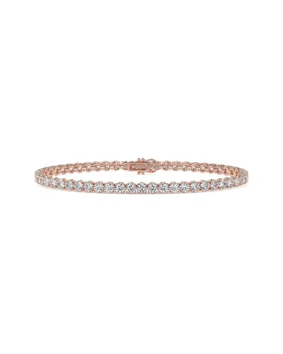 Diamond Select Cuts 14k Rose Gold Sselects 5.00 Ct. Tw. Diamond Tennis Bracelet