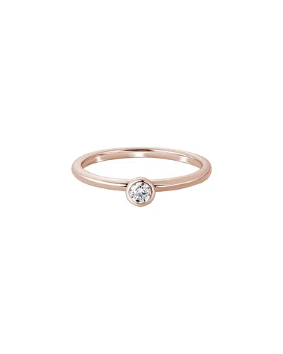 Diamond Select Cuts 14k Rose Gold Diamond Half-eternity Ring