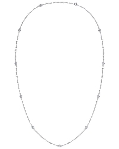 Diamond Select Cuts 14k Station 1.00 Ct. Tw. Diamond Necklace