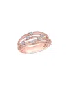 Diamond Select Cuts 14k Two-tone 0.05 Ct. Tw. Diamond Ring