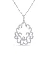 Diamond Select Cuts 14k White Gold 0.49 Ct. Tw. Diamond Necklace