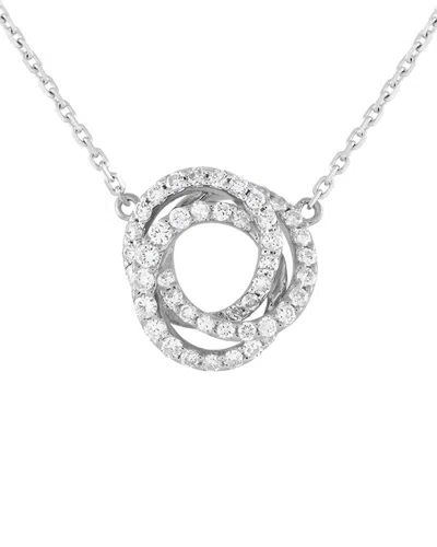 Diamond Select Cuts 18k 0.50 Ct. Tw. Diamond Necklace In Metallic