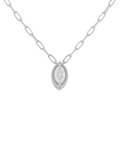 Diamond Select Cuts 18k 0.50 Ct. Tw. Diamond Necklace In Metallic