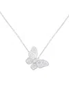 Diamond Select Cuts 18k 0.65 Ct. Tw. Diamond Butterfly Necklace